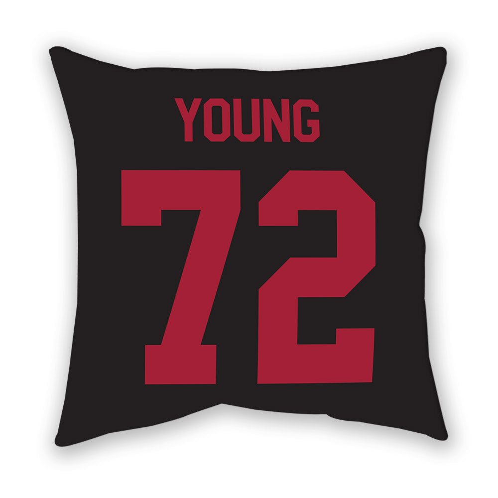 Arkansas - NCAA Football : Tucker Young - Pillow-1