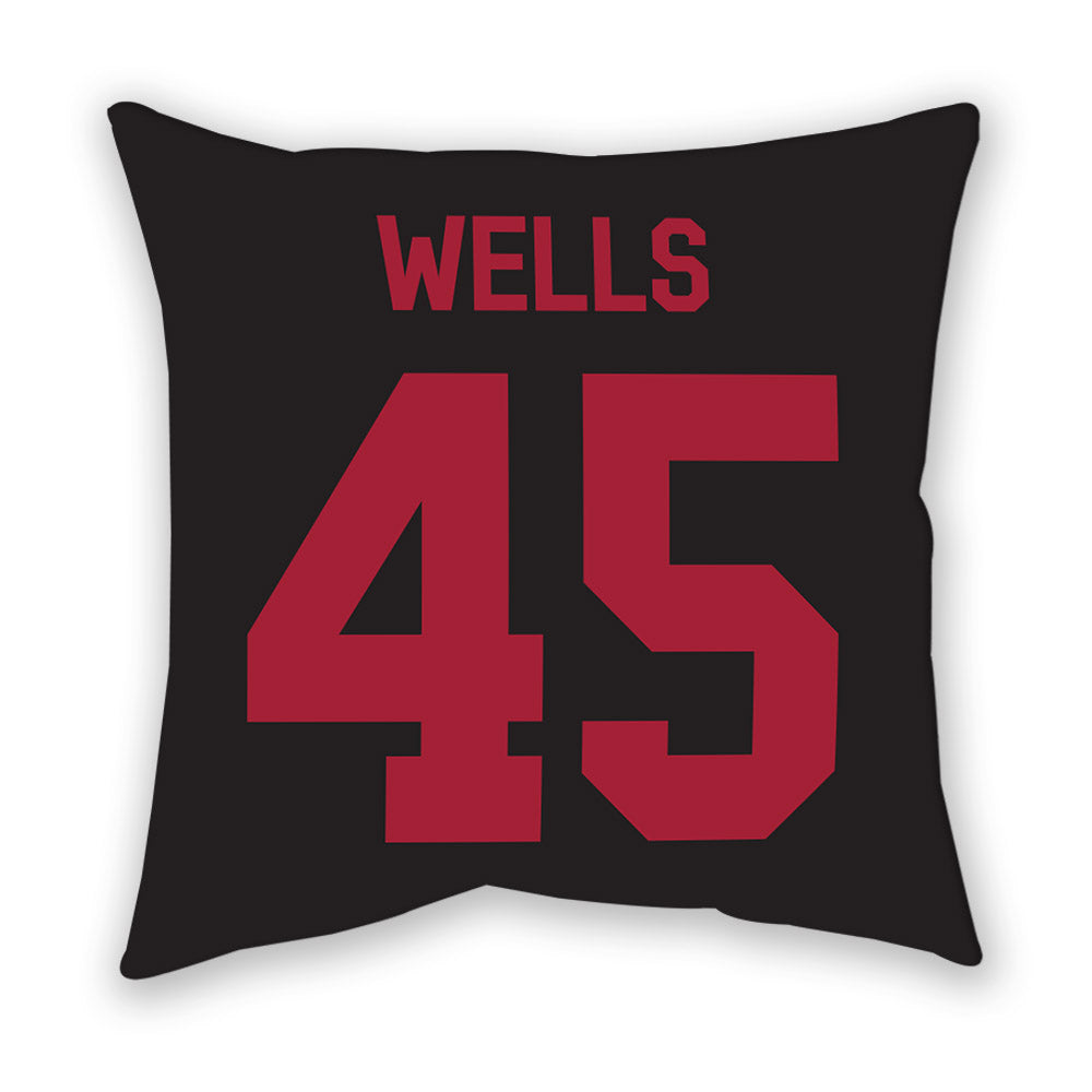 Arkansas - NCAA Softball : Jayden Wells - Pillow-1