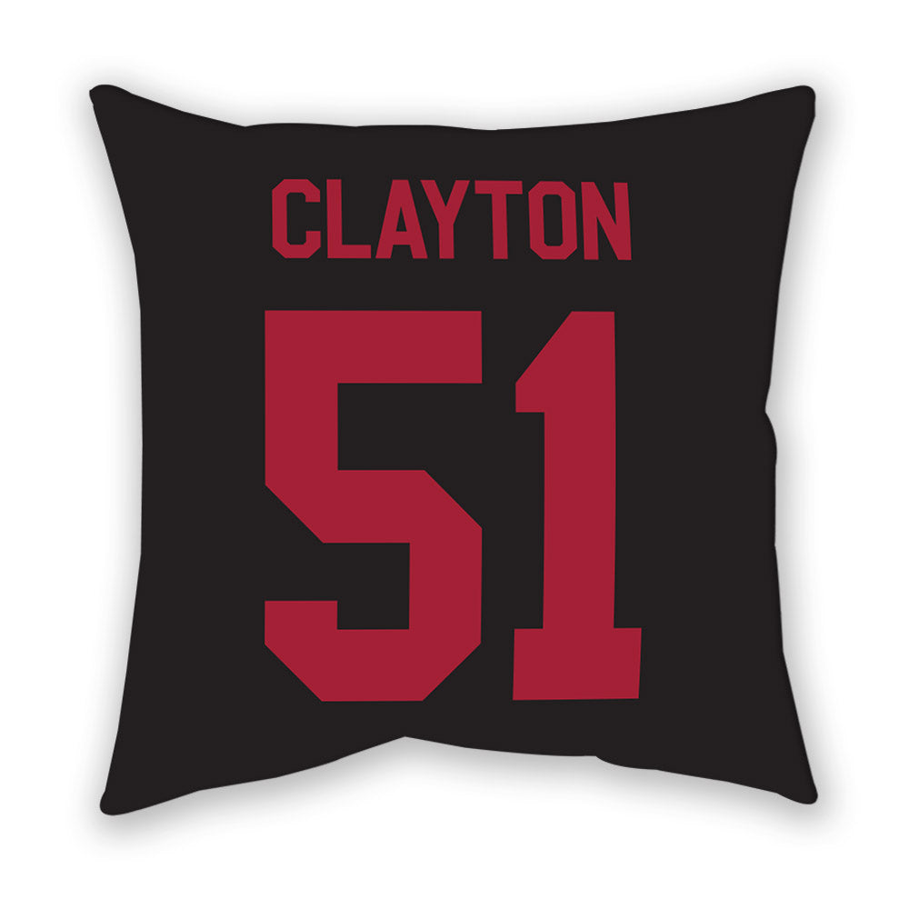 Arkansas - NCAA Football : Carey Clayton - Pillow-1