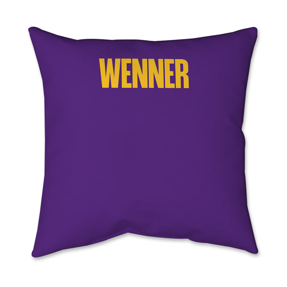 LSU - NCAA Women's Gymnastics : Elyse Wenner - Graphic Pillow 16x16-1