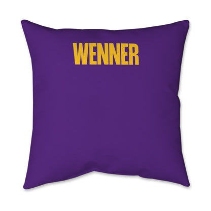 LSU - NCAA Women's Gymnastics : Elyse Wenner - Graphic Pillow 16x16-1