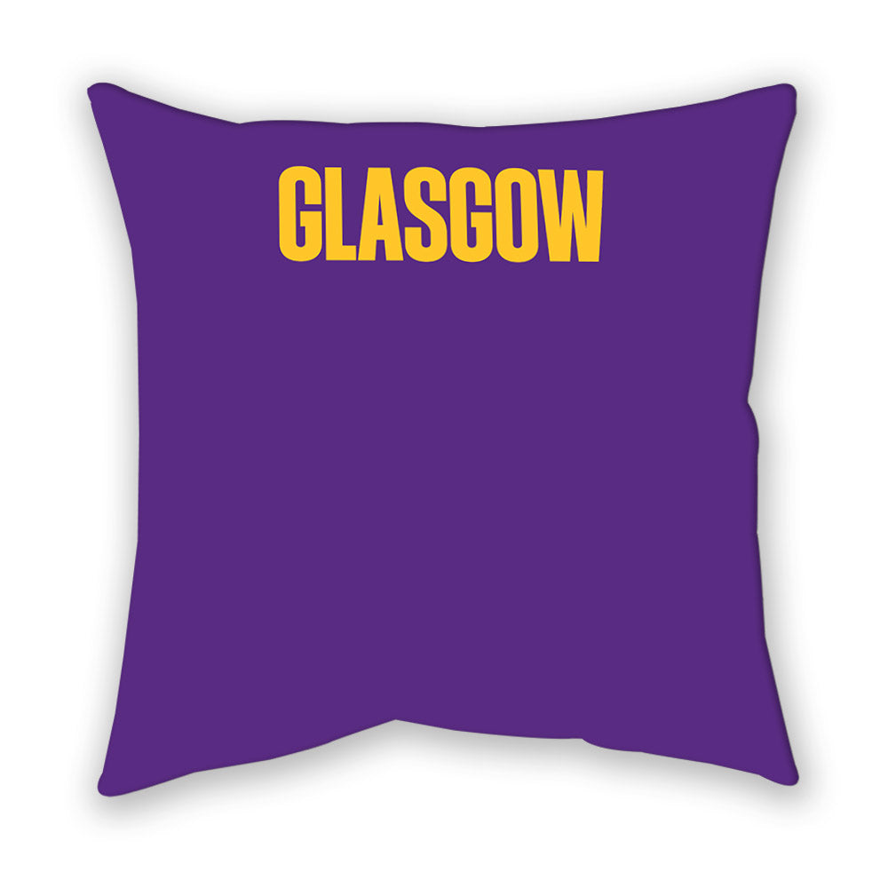 LSU - NCAA Men's Track & Field : Amal Glasgow - Graphic Pillow-1