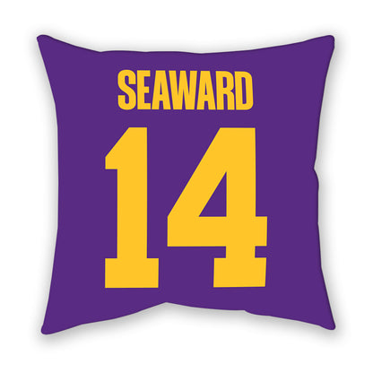 LSU - NCAA Women's Volleyball : Destiny Seaward - Graphic Pillow-1