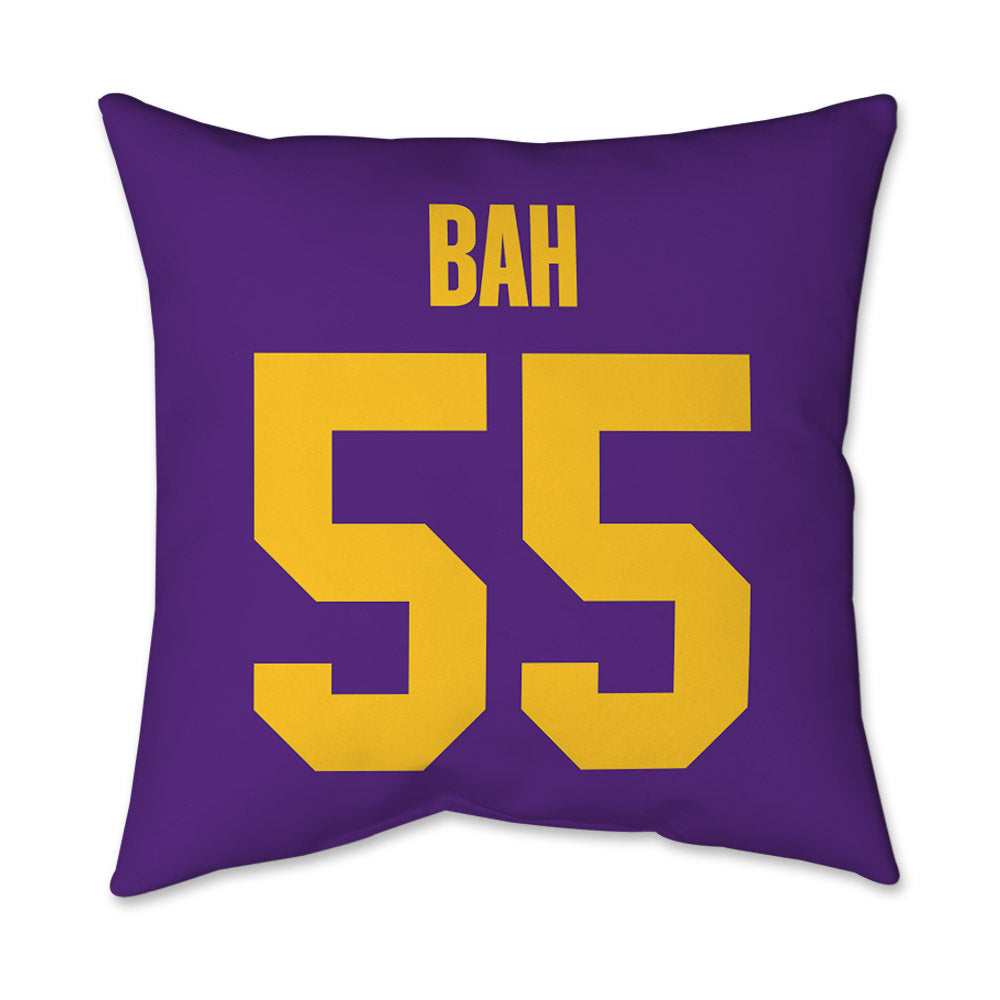 LSU - NCAA Football : Aliou Bah - Graphic Pillow 16x16-1