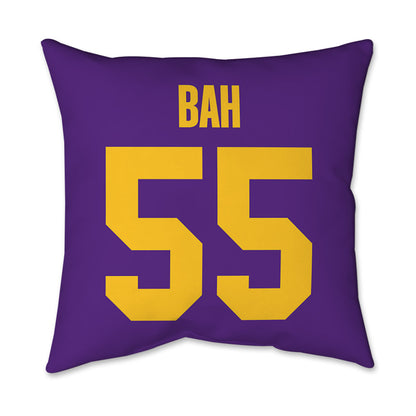 LSU - NCAA Football : Aliou Bah - Graphic Pillow 16x16-1