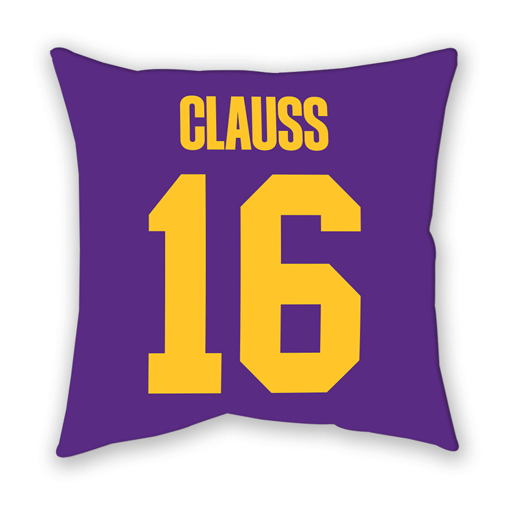 LSU - NCAA Baseball : Ethan Clauss - Graphic Pillow-1