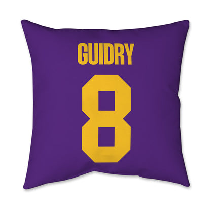 LSU - NCAA Baseball : Gavin Guidry - Graphic Pillow 16x16-1