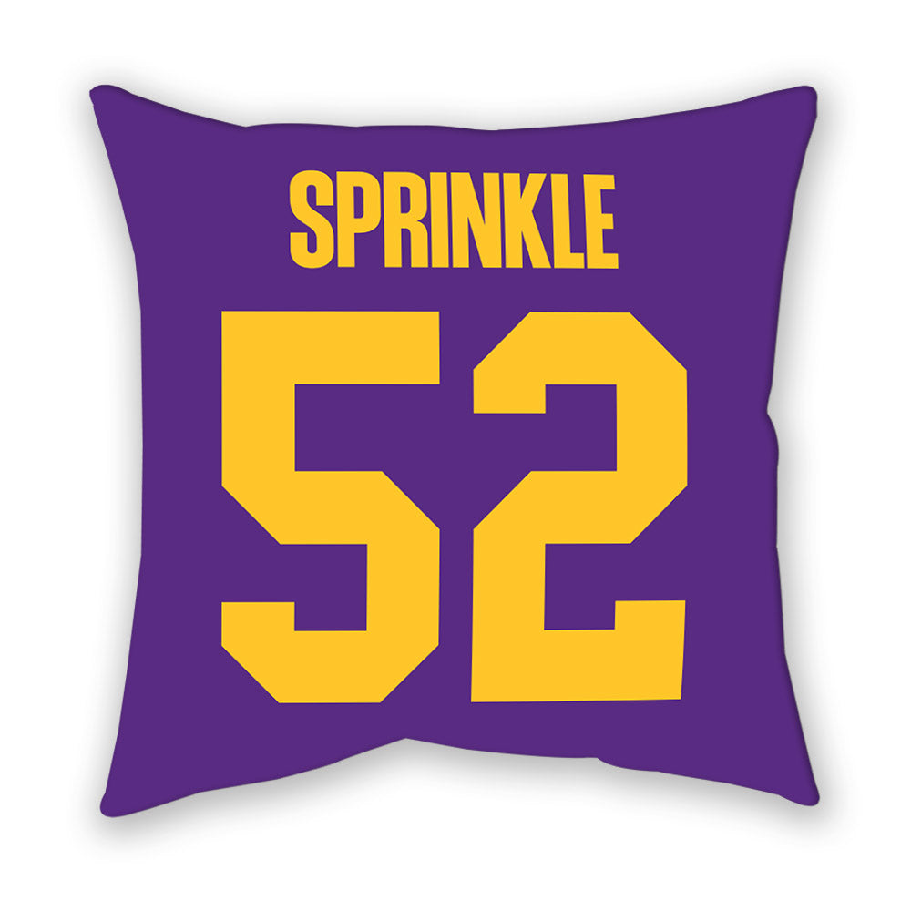 LSU - NCAA Football : Jaquan Sprinkle - Graphic Pillow-1
