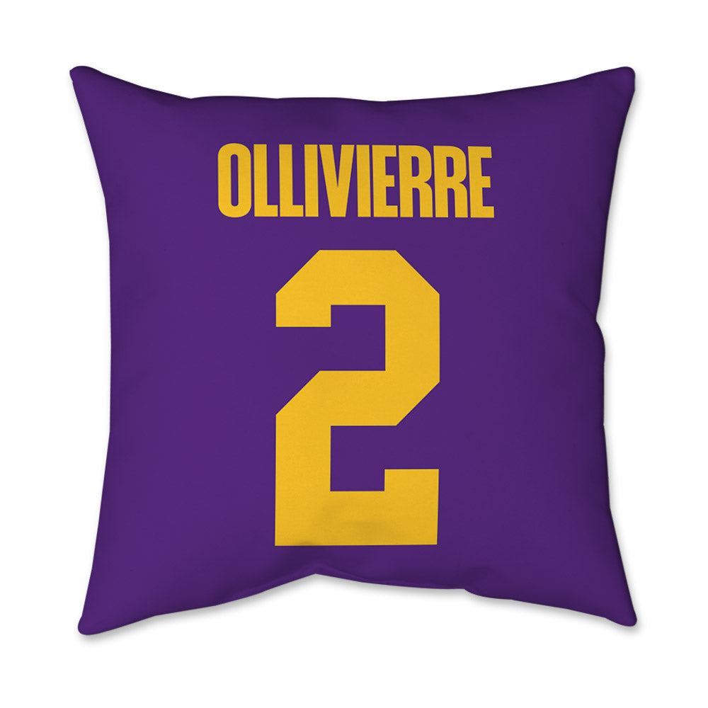 LSU - NCAA Women's Soccer : Jocelyn Ollivierre - Graphic Pillow 16x16-1