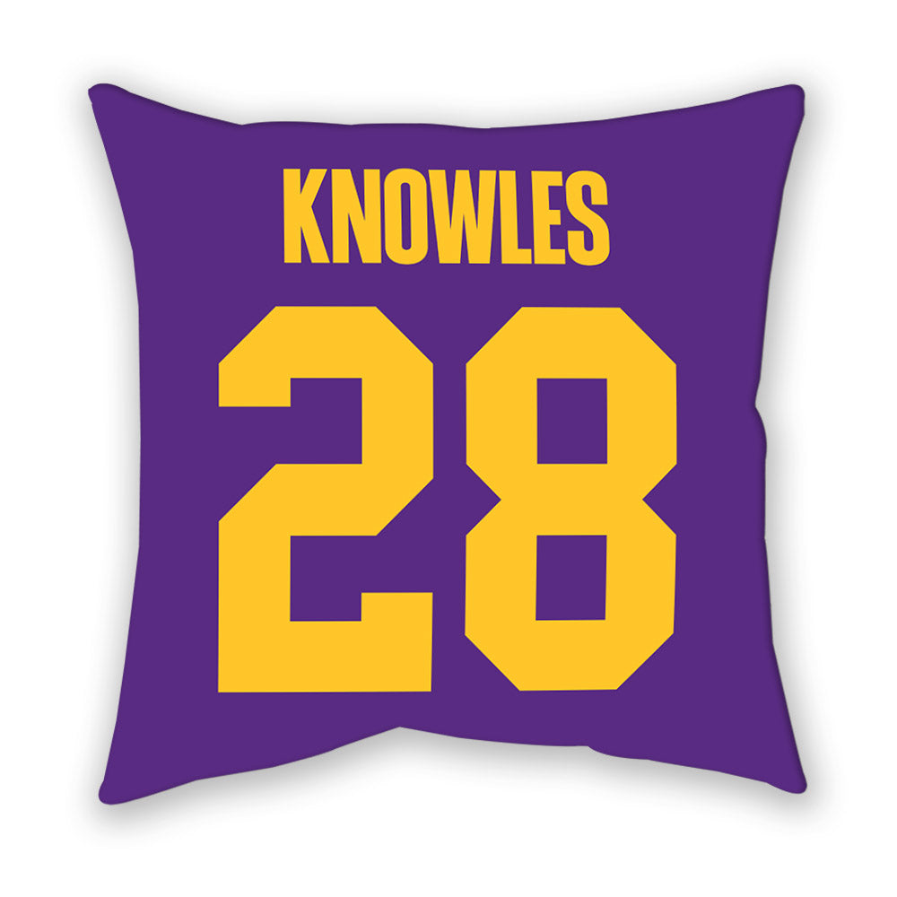 LSU - NCAA Women's Soccer : Brielyn Knowles - Graphic Pillow-1