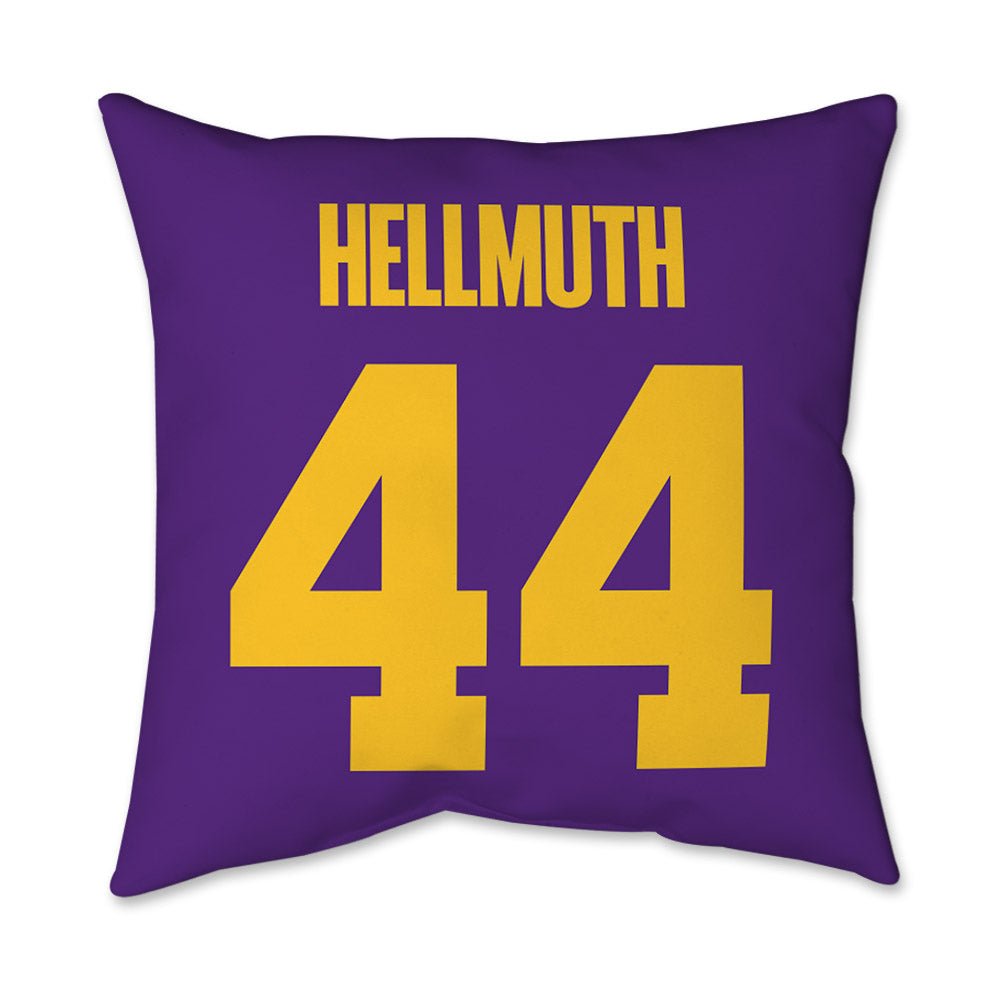 LSU - NCAA Beach Volleyball : Emily Hellmuth - Graphic Pillow 16x16-1
