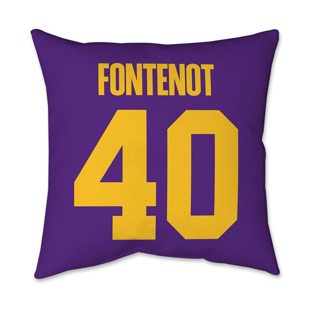 LSU - NCAA Baseball : Grant Fontenot - Graphic Pillow 16x16-1