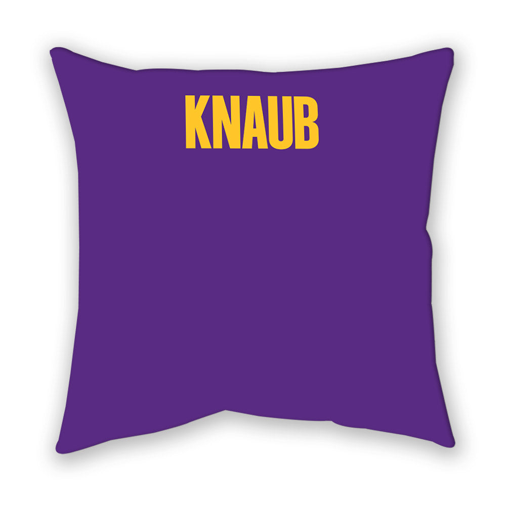 LSU - NCAA Women's Golf : Ryleigh Knaub - Graphic Pillow-1