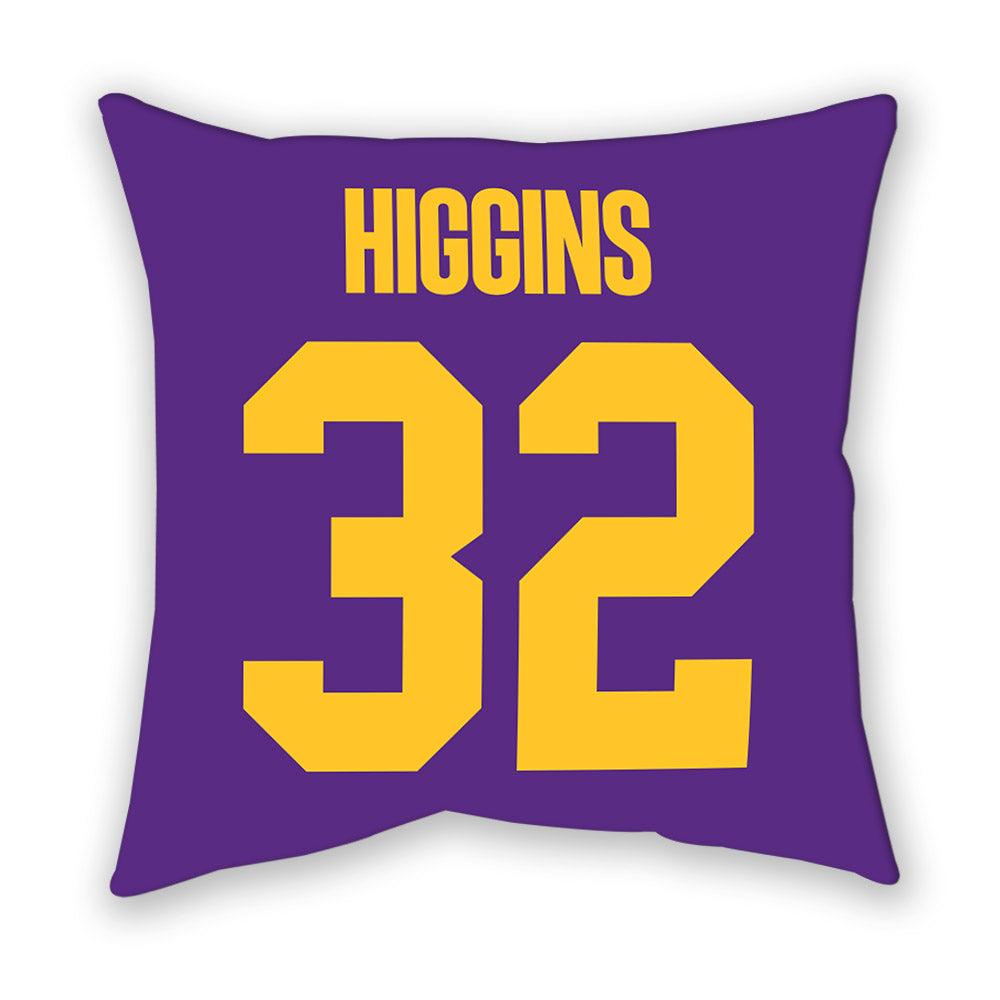 LSU - NCAA Football : Gavin Higgins - Graphic Pillow-1