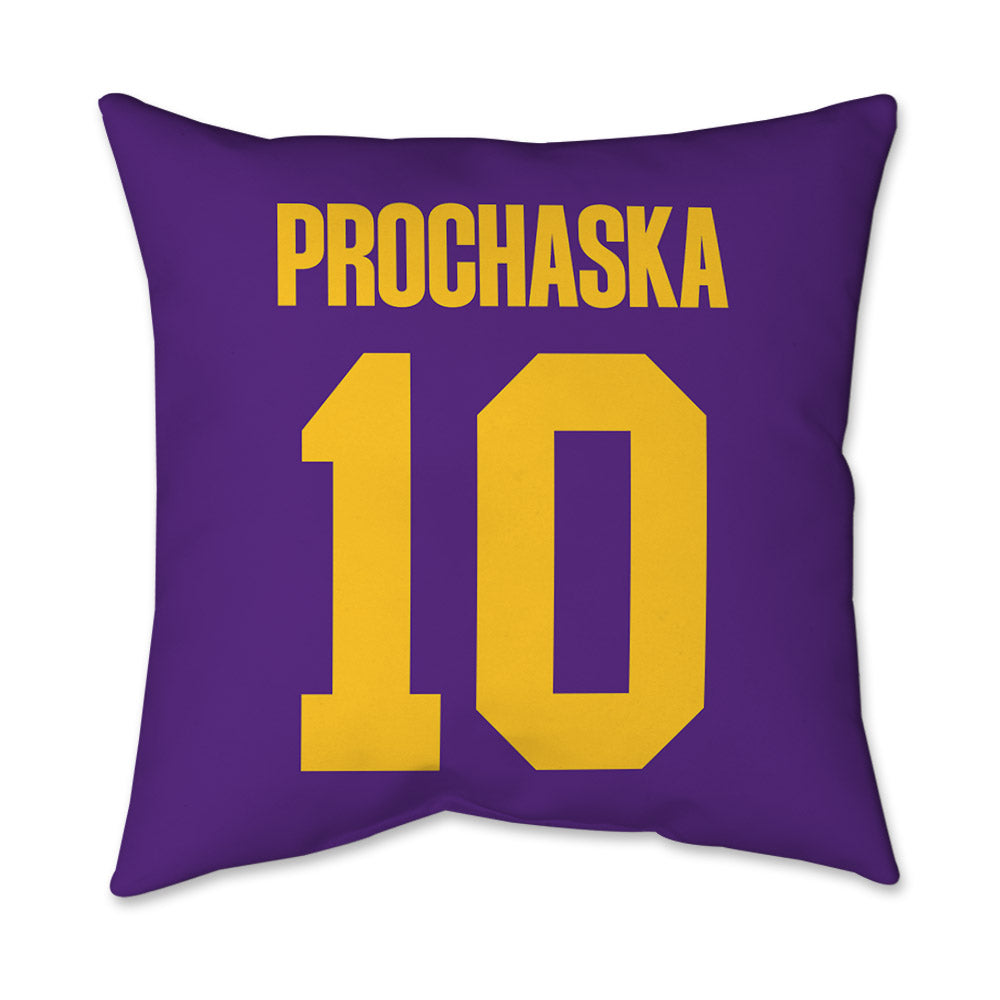 LSU - NCAA Women's Volleyball : Emilee Prochaska - Graphic Pillow 16x16-1