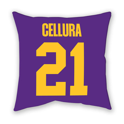 LSU - NCAA Softball : Cece Cellura - Graphic Pillow-1