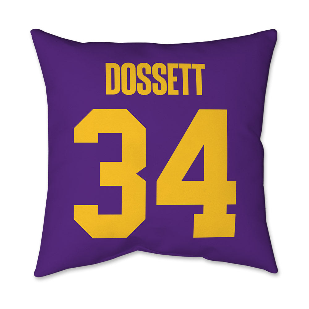 LSU - NCAA Football : Mason Dossett - Graphic Pillow 16x16-1