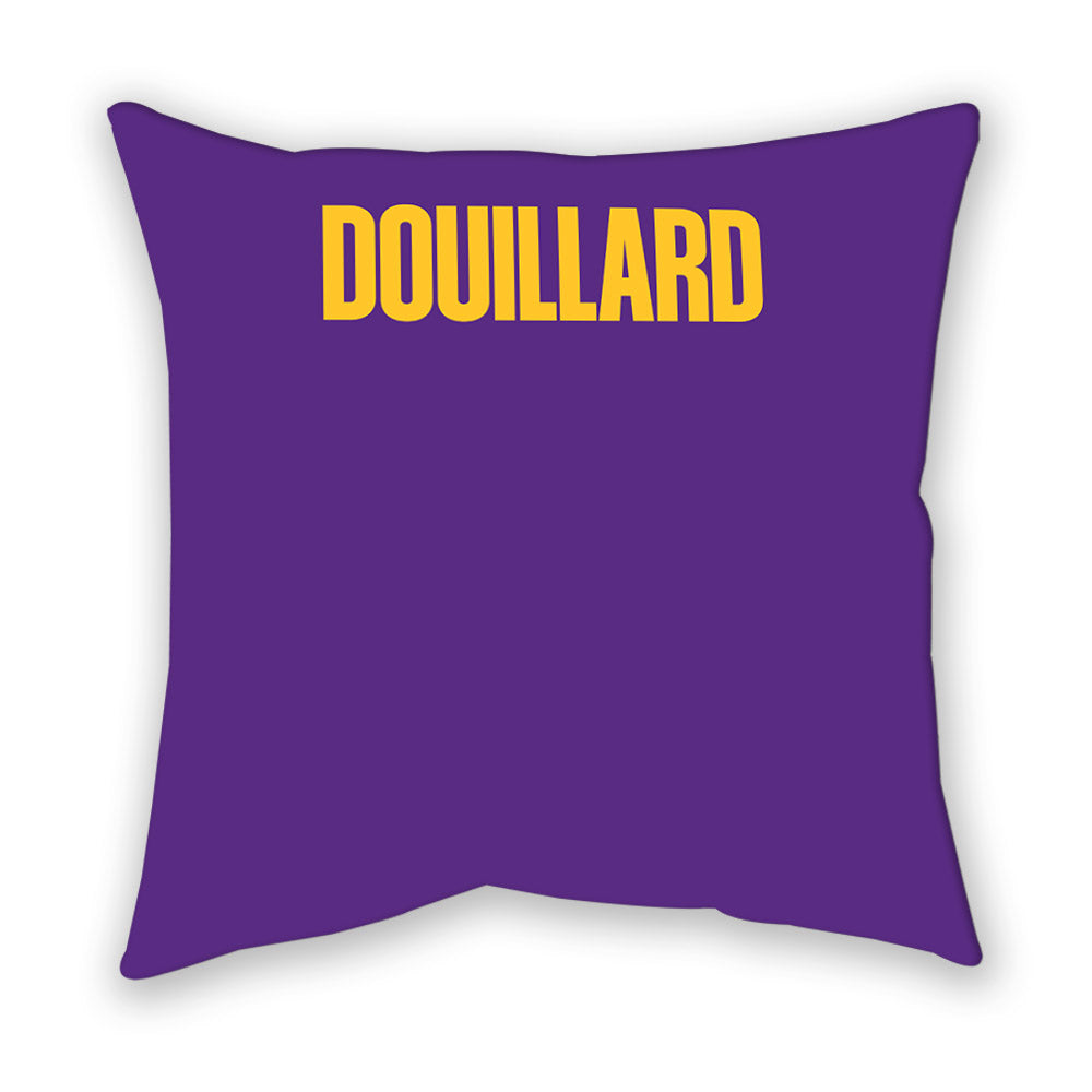 LSU - NCAA Women's Swimming & Diving : Malou Douillard - Graphic Pillow-1