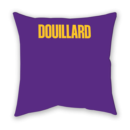 LSU - NCAA Women's Swimming & Diving : Malou Douillard - Graphic Pillow-1