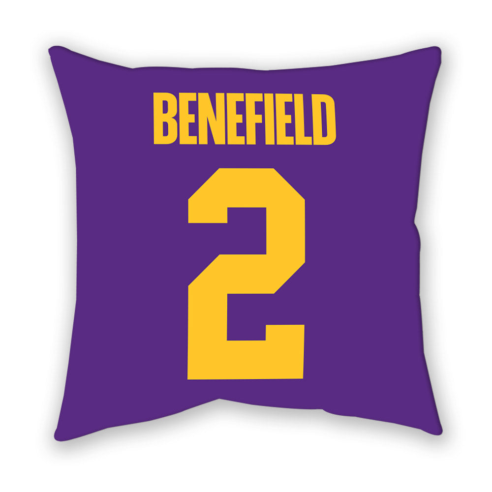 LSU - NCAA Football : Ty Benefield - Graphic Pillow-1