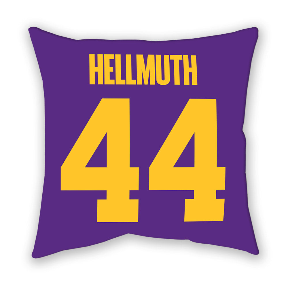 LSU - NCAA Beach Volleyball : Emily Hellmuth - Graphic Pillow-1