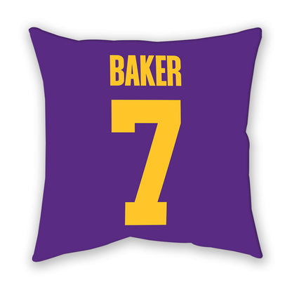 LSU - NCAA Beach Volleyball : Kate Baker - Graphic Pillow-1