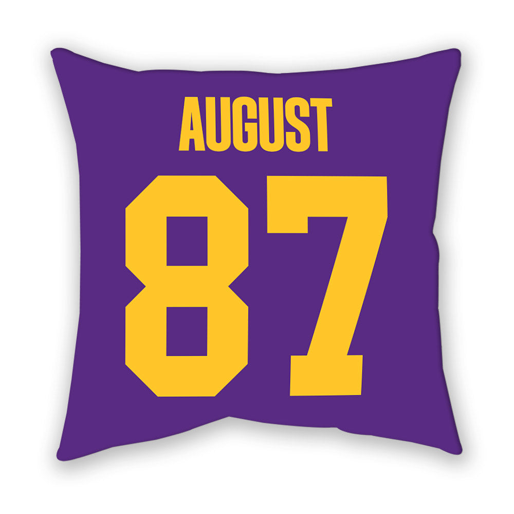 LSU - NCAA Football : Joey August - Graphic Pillow-1