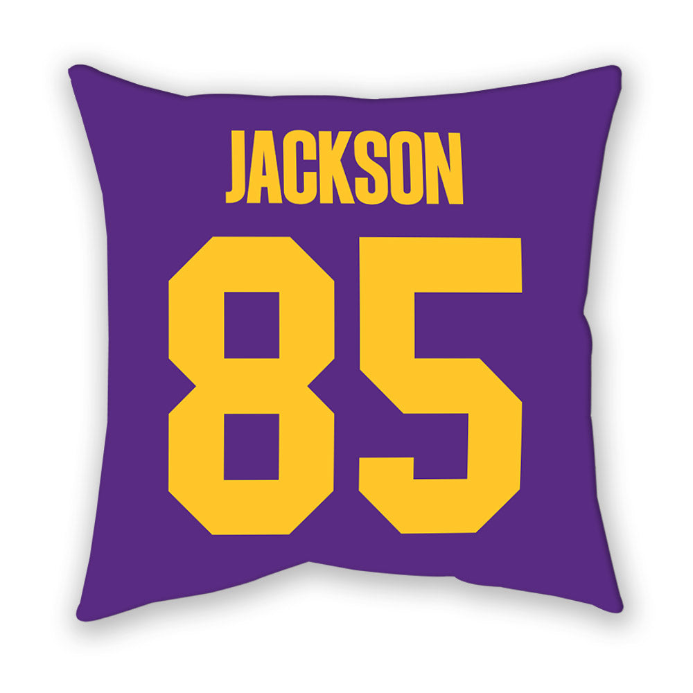 LSU - NCAA Football : Josh Jackson - Graphic Pillow-1
