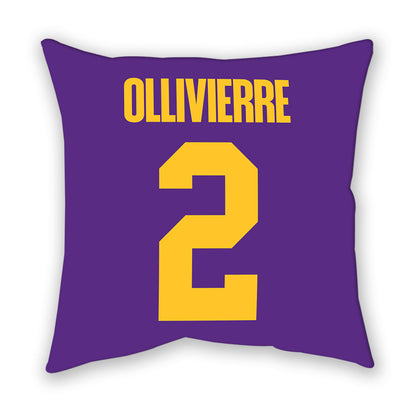 LSU - NCAA Women's Soccer : Jocelyn Ollivierre - Graphic Pillow-1