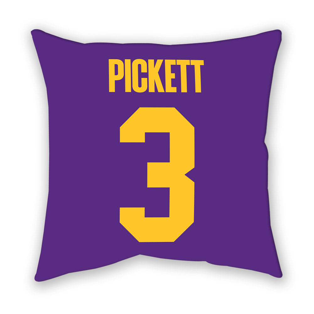 LSU - NCAA Football : DJ Pickett - Graphic Pillow-1