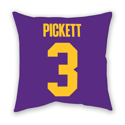 LSU - NCAA Football : DJ Pickett - Graphic Pillow-1