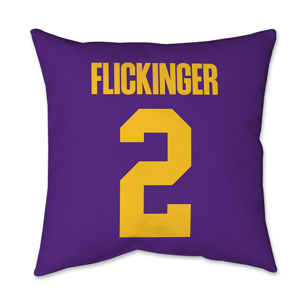 LSU - NCAA Women's Volleyball : Paige Flickinger - Graphic Pillow 16x16-1