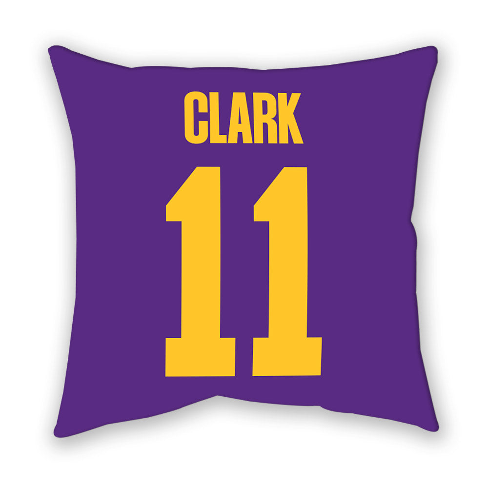 LSU - NCAA Football : Landen Clark - Graphic Pillow-1
