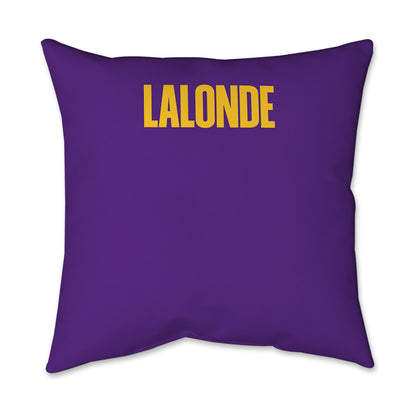 LSU - NCAA Women's Swimming & Diving : Morgan Lalonde - Graphic Pillow 16x16-1