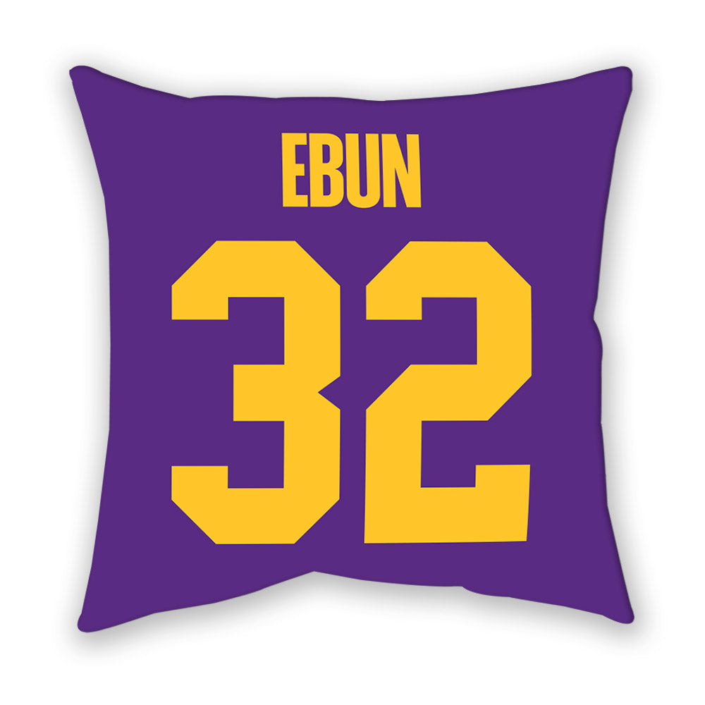 LSU - NCAA Football : Joseph Ebun - Graphic Pillow-1