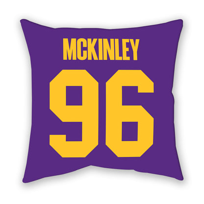 LSU - NCAA Football : Dominick McKinley - Graphic Pillow-1