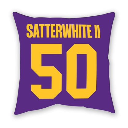 LSU - NCAA Football : William Satterwhite II - Graphic Pillow-1