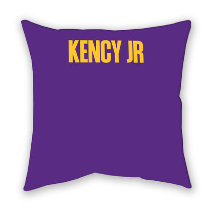 LSU - NCAA Football : David Kency Jr - Graphic Pillow-1