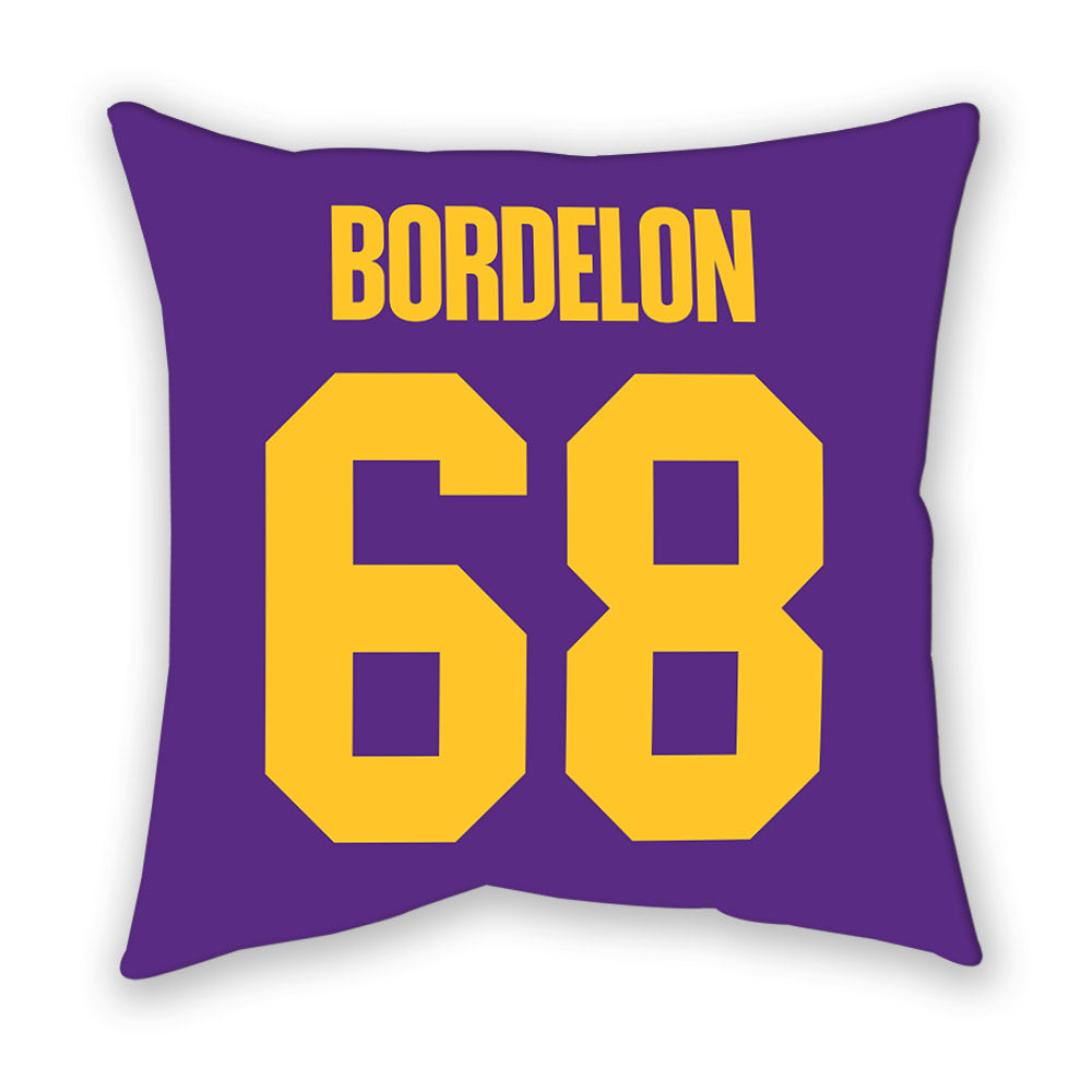 LSU - NCAA Football : Brett Bordelon - Graphic Pillow-1