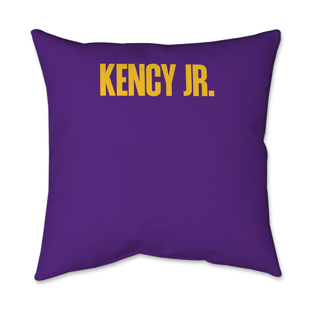 LSU - NCAA Football : David Kency Jr. - Graphic Pillow 16x16-1