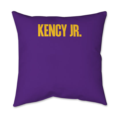 LSU - NCAA Football : David Kency Jr. - Graphic Pillow 16x16-1