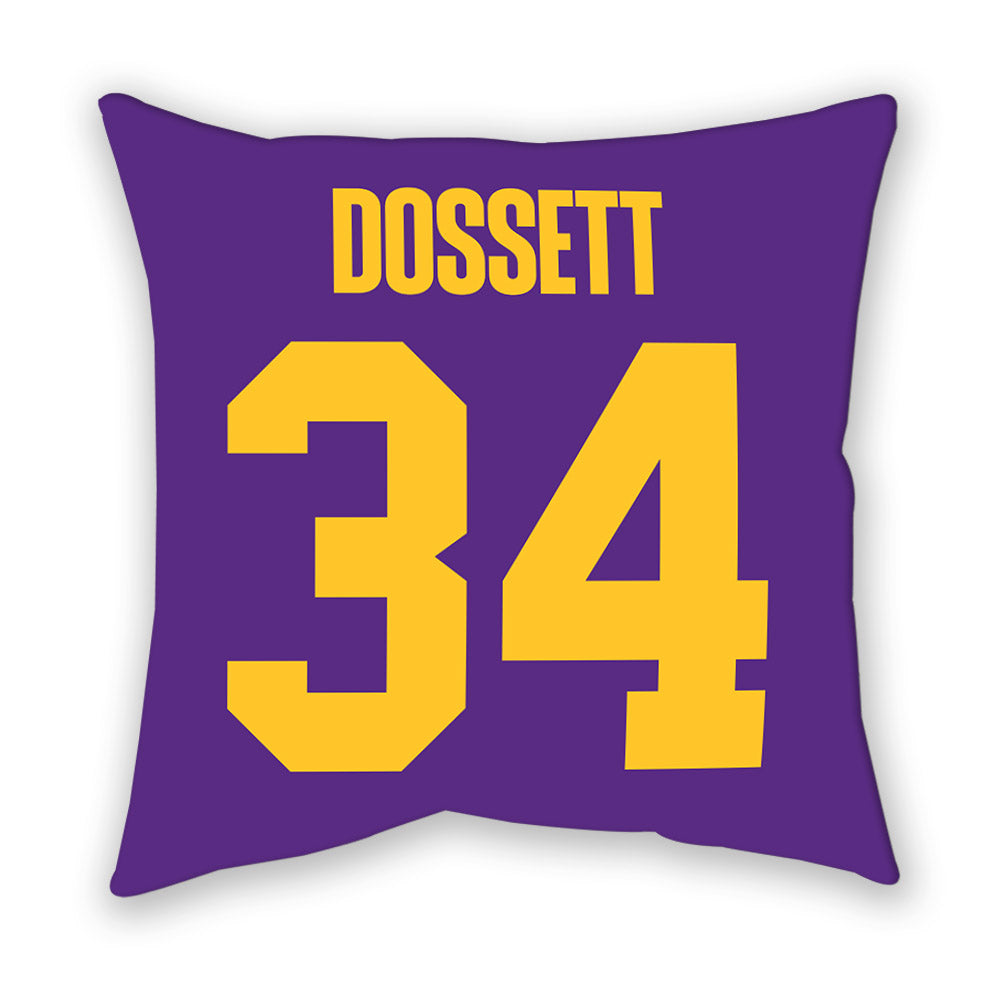 LSU - NCAA Football : Mason Dossett - Graphic Pillow-1