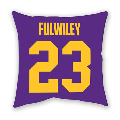 LSU - NCAA Women's Basketball : MiLaysia Fulwiley - Graphic Pillow-1