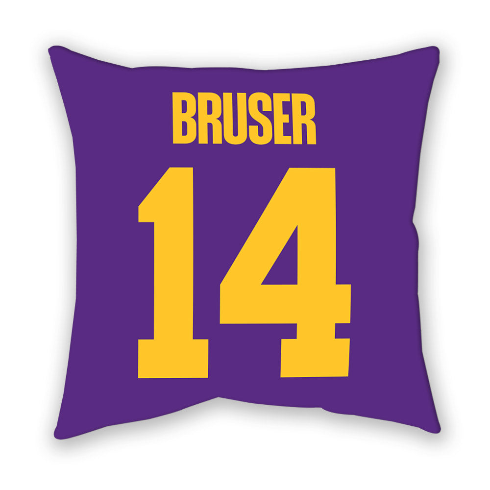 LSU - NCAA Women's Soccer : Annaleigh Bruser - Graphic Pillow-1