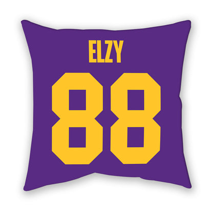 LSU - NCAA Football : Malik Elzy - Graphic Pillow-1