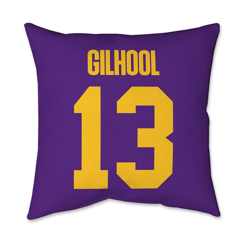 LSU - NCAA Men's Basketball : Matthew Gilhool - Graphic Pillow 16x16-1