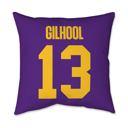 LSU - NCAA Men's Basketball : Matthew Gilhool - Graphic Pillow 16x16-1
