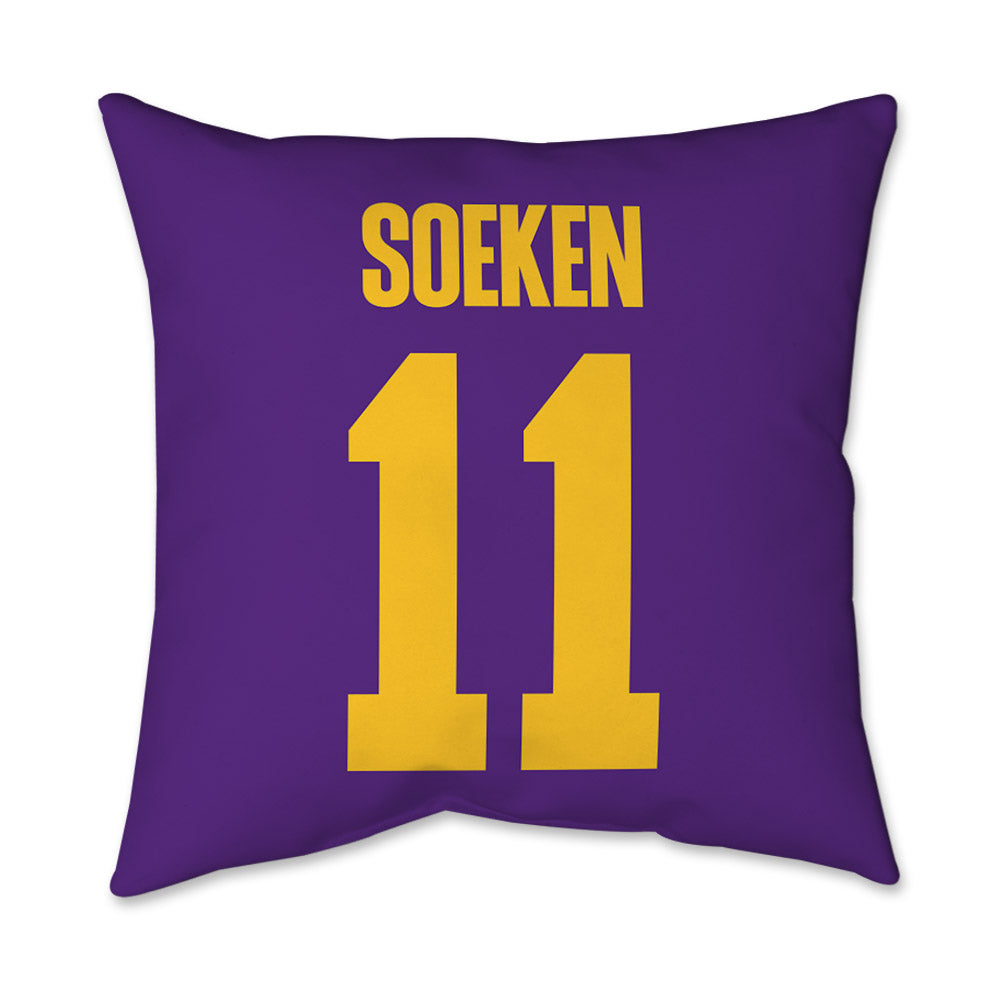 LSU - NCAA Softball : Lauryn Soeken - Graphic Pillow 16x16-1