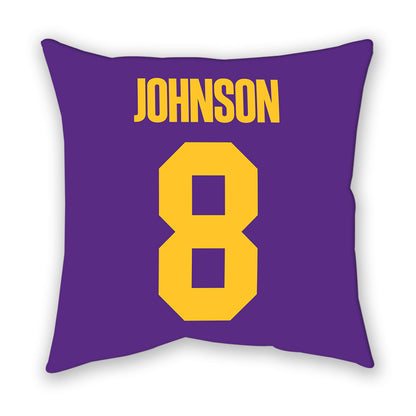 LSU - NCAA Football : Jujuan Johnson - Graphic Pillow-1