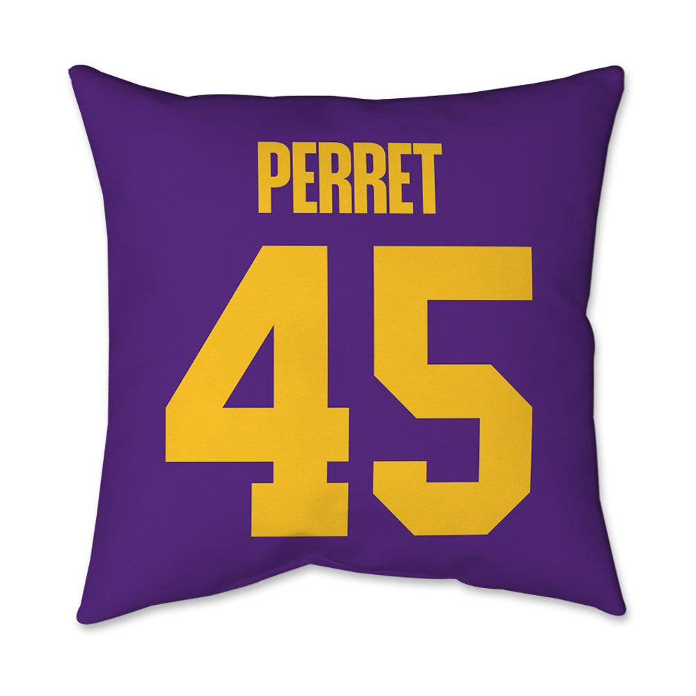 LSU - NCAA Football : Sean Perret - Graphic Pillow 16x16-1